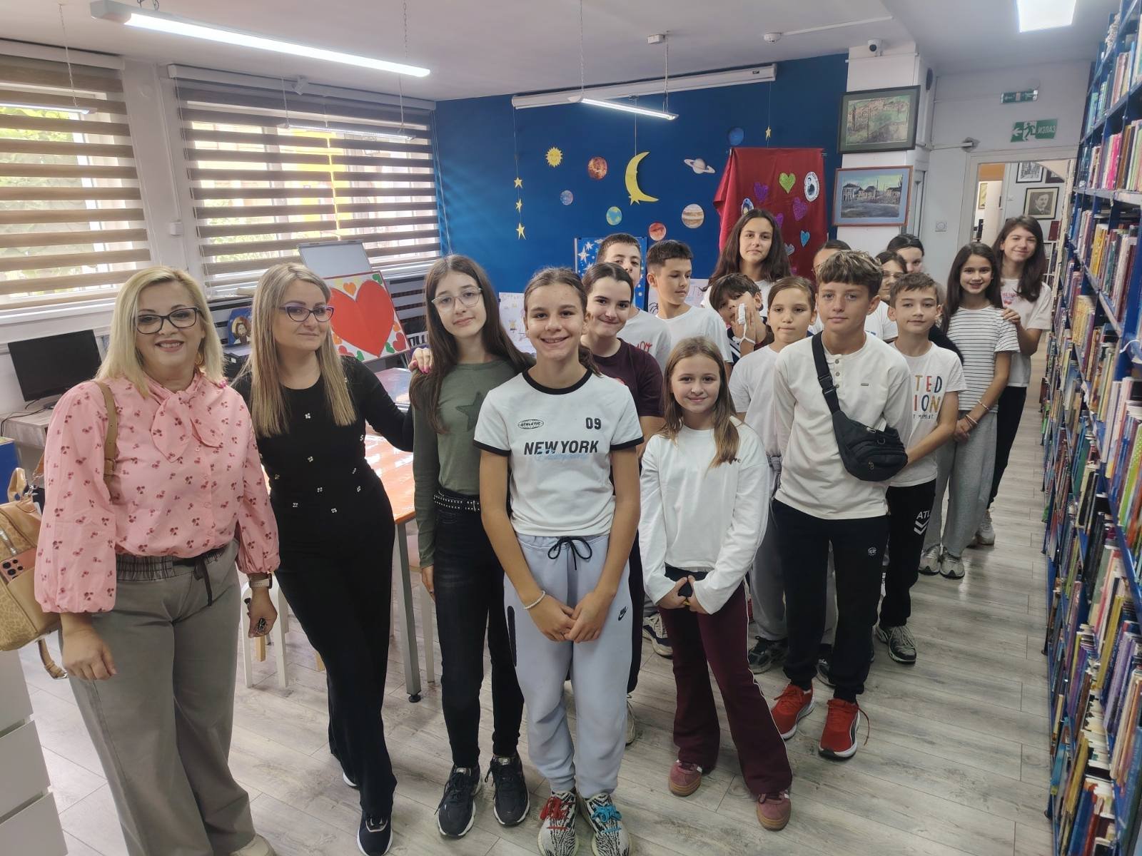 Школски час у Библиотеци